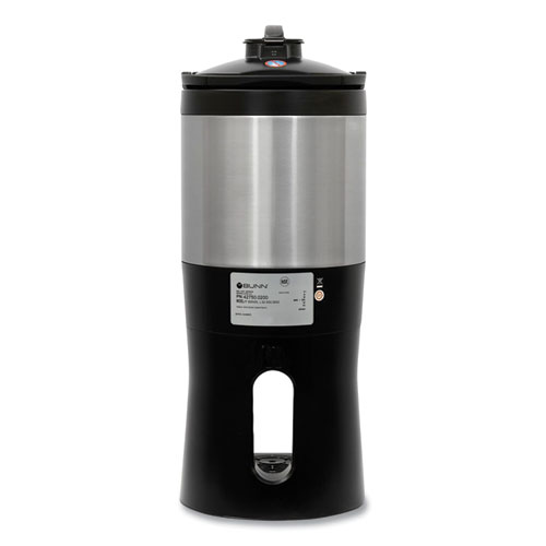 Picture of ThermoFresh Server with Mechanical Sight Gauge, 128 oz, Silver/Black