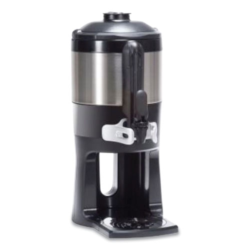 Picture of ThermoFresh Server with Mechanical Sight Gauge, 128 oz, Silver/Black