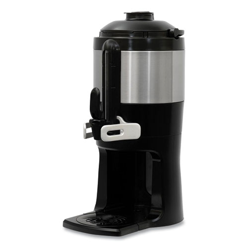 Picture of ThermoFresh Server with Mechanical Sight Gauge, 128 oz, Silver/Black