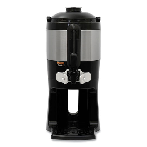 Picture of ThermoFresh Server with Mechanical Sight Gauge, 128 oz, Silver/Black