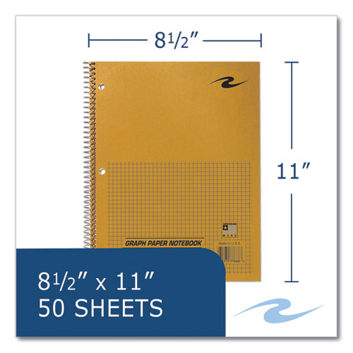 Lab+and+Science+Wirebound+Notebook%2C+Quadrille+Rule+%284+sq%2Fin%29%2C+Brown+Cover%2C+%2850%29+8.5+x+11+Sheets%2C+24%2FCarton
