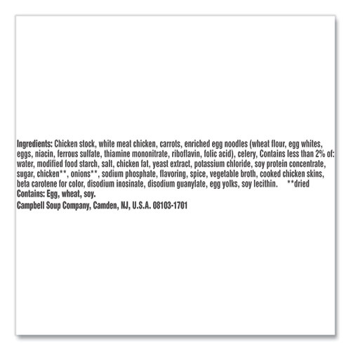 Picture of Chunky Classic Chicken Noodle Bowl,15.25 oz Bowl, 8/Carton