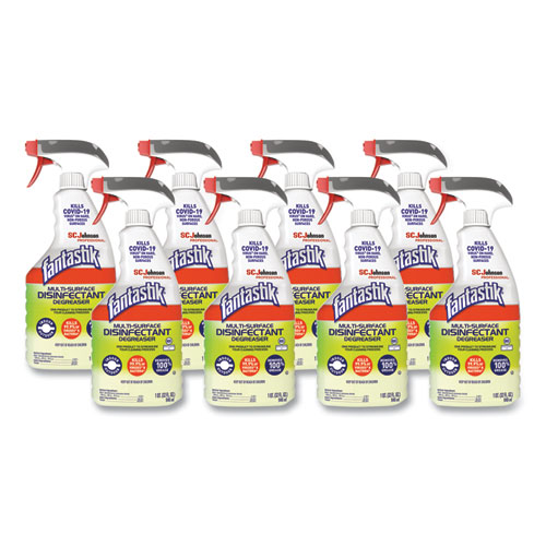 Picture of Multi-Surface Disinfectant Degreaser, Herbal, 32 oz Spray Bottle, 8/Carton