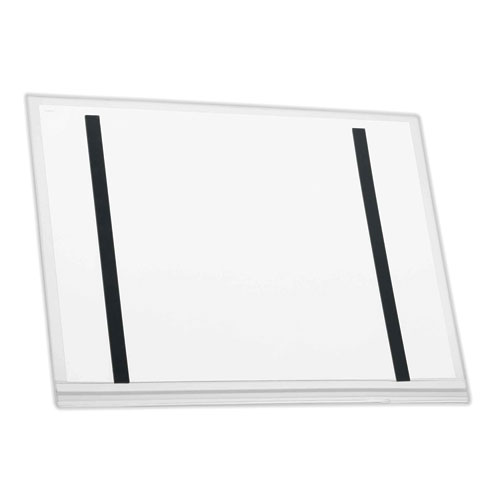 Picture of Magnetic Water-Resistant Sign Holder, 11 x 17, Clear Frame, 5/Pack