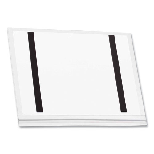 Picture of Magnetic Water-Resistant Sign Holder, 8.5 x 11, Clear Frame, 5/Pack