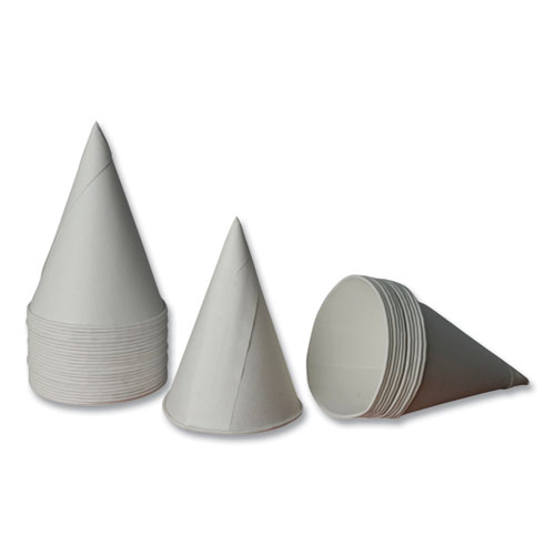 Picture of Cone Cups, 4.5 oz, White, 5,000/Carton