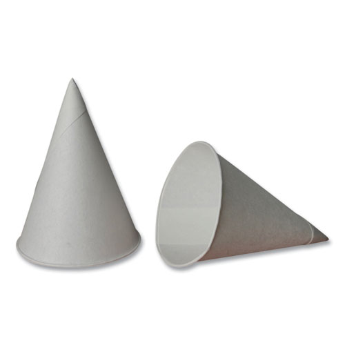 Picture of Cone Cups, 4.5 oz, White, 5,000/Carton