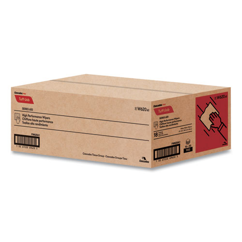 Picture of Tuff-Job S600 High Performance Wipers, 12 x 13, 50/Bag, 18 Bags/Carton