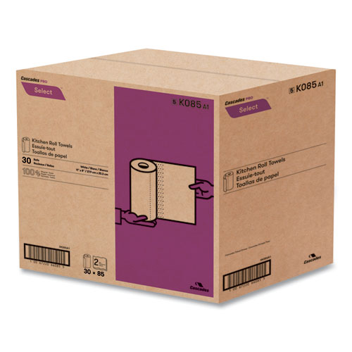 Picture of Select Kitchen Roll Towels, 2-Ply, 8 x 11, 85/Roll, 30/Carton