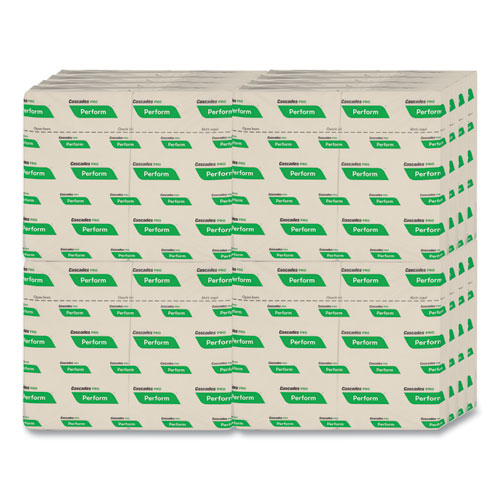 Picture of Perform Interfold Napkins, 1-Ply, 6.5 x 4.25, Natural, 376/Pack, 16 Packs/Carton
