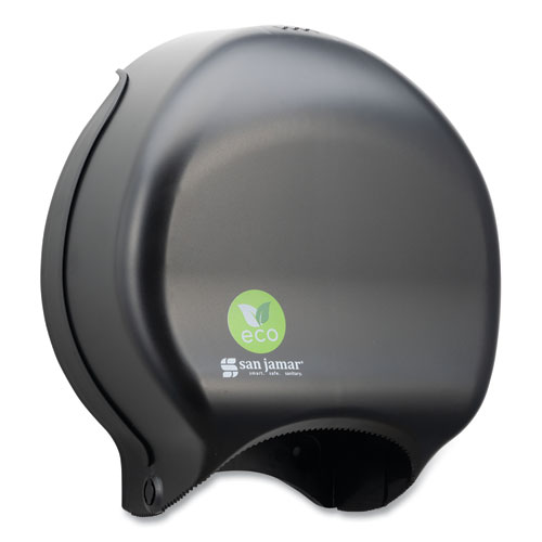 Picture of Ecological Green Tissue Dispenser, 16.75 x 5.25 x 12.25, Black