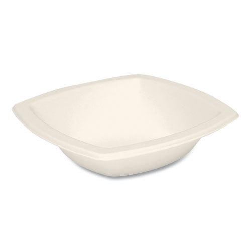 Picture of Bare Eco-Forward Sugarcane Dinnerware, Bowl, 12 oz, Ivory, 125/Pack