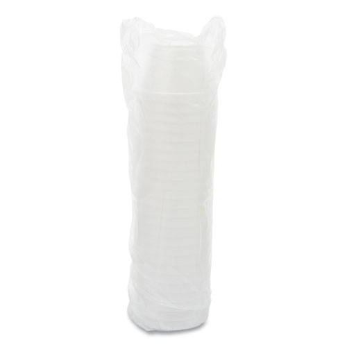 Picture of Foam Containers, Extra Squat, 16 oz, White, 25/Bag, 20 Bags/Carton