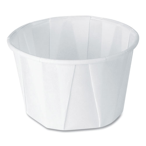 Picture of Paper Portion Cups, 2 oz, White, 250/Bag, 20 Bags/Carton