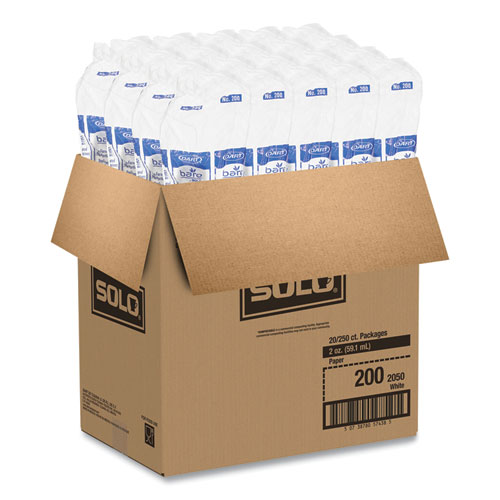 Picture of Paper Portion Cups, ProPlanet Seal, 2 oz, White, 250/Bag, 20 Bags/Carton