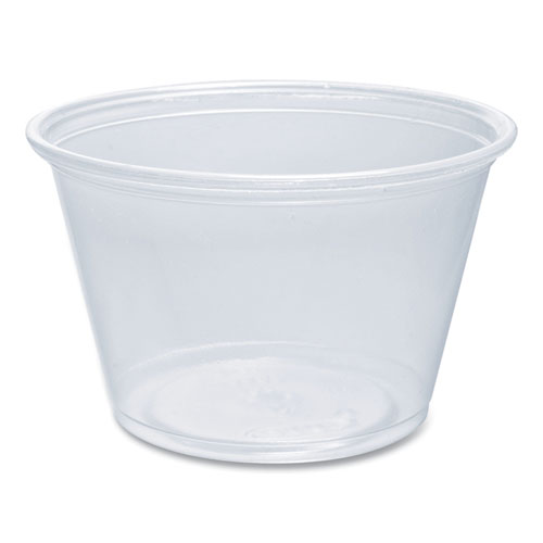 Picture of Conex Complements Portion/Medicine Cups, 4 oz, Clear, 125/Bag, 20 Bags/Carton