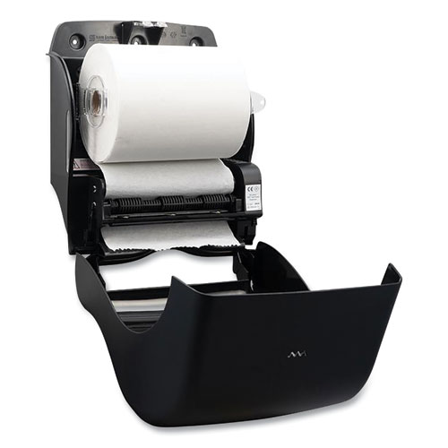 Picture of Ecological Automatic Towel Dispenser, 9.1 x 14.4 x 11.8, Black