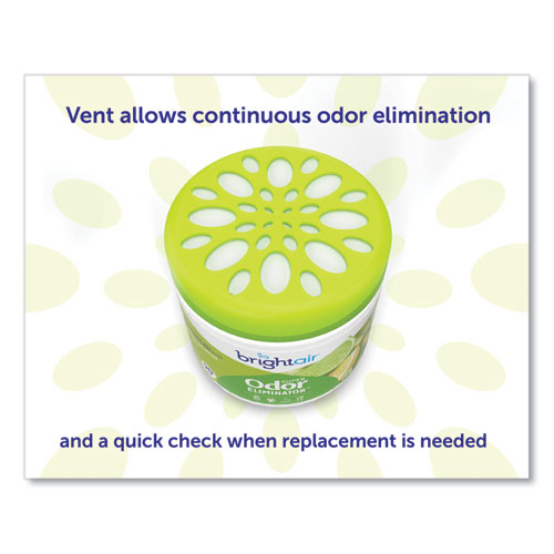 Picture of Super Odor Eliminator, Zesty Lemon and Lime, 14 oz Jar, 6/Carton