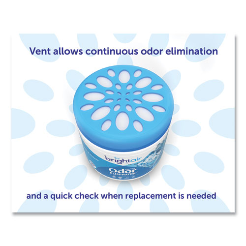 Picture of Super Odor Eliminator, Cool and Clean, Blue, 14 oz Jar