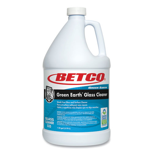 Green+Earth+Glass+Cleaner%2C+Pleasant+Scent%2C+1+gal+Bottle%2C+4%2FCarton