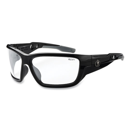 Skullerz+BALDR+Safety+Glasses%2C+Black+Nylon+Impact+Frame%2C+Clear+Polycarbonate+Lens%2C+Ships+in+1-3+Business+Days
