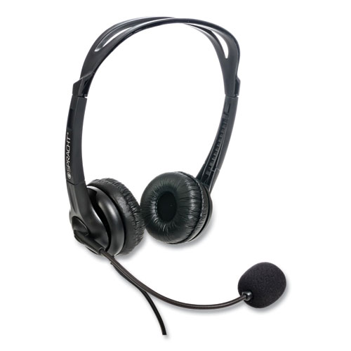 Picture of ZuM3500 Binaural Over The Head USB Headset, Black