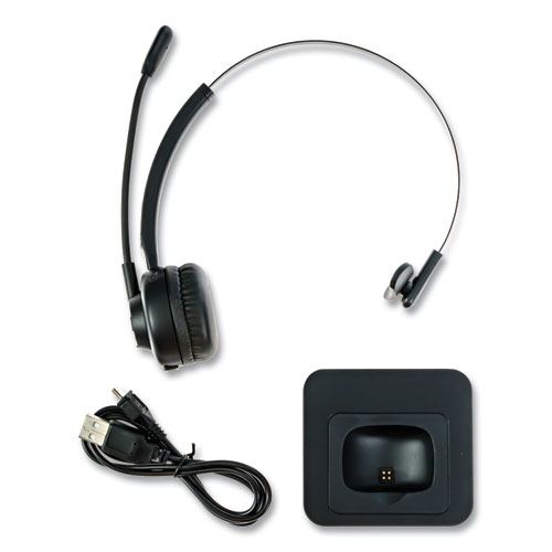 Picture of ZuM BT Mobile Office Monaural Over The Head Headset, Black