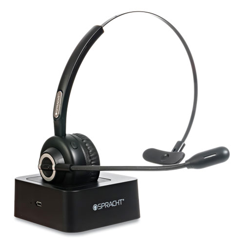 Picture of ZuM BT Mobile Office Monaural Over The Head Headset, Black