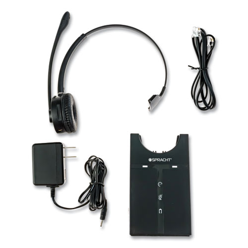 Picture of ZuM Maestro DECT Monaural Over The Head Headset, Black