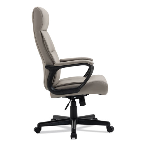 Picture of Alera Oxnam Series High-Back Task Chair, Supports Up to 275 lbs, 17.56" to 21.38" Seat Height, Tan Seat/Back, Black Base
