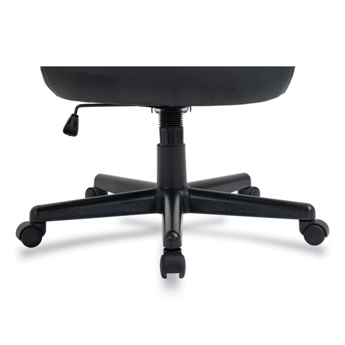 Picture of Alera Oxnam Series High-Back Task Chair, Supports Up to 275 lbs, 17.56" to 21.38" Seat Height, Black Seat/Back, Black Base