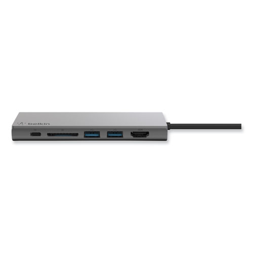Picture of USB-C Multimedia Hub, 6 Ports, Space Gray
