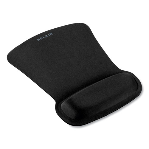 Picture of WaveRest Gel Mouse Pad with Wrist Rest, 9.3 x 11.9, Black