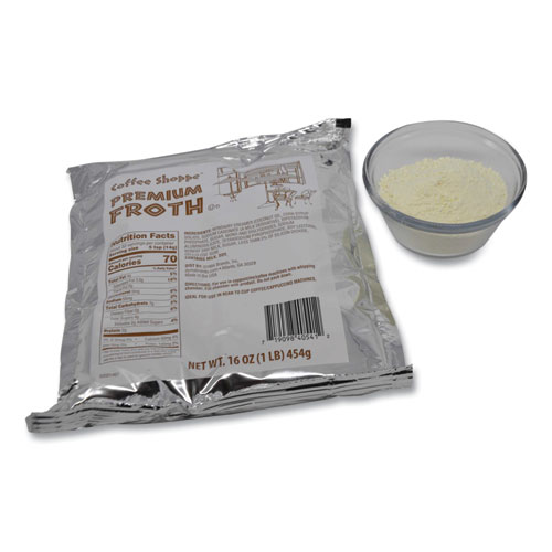 Picture of Premium Froth Topping, 1 lb Bag, 12/Carton