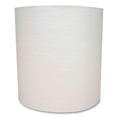 Picture of Hard Wound Towel, 1 Ply, 8" x 700 ft, White, 6/Carton