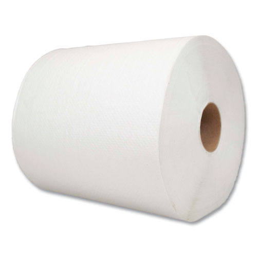 Picture of Hard Wound Towel, 1 Ply, 8" x 700 ft, White, 6/Carton