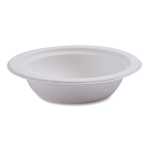 Picture of Vanguard Renewable and Compostable Sugarcane Bowls, 12 oz, White, 1,000/Carton