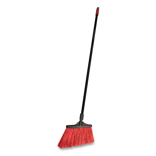 Picture of MaxiStrong Angle Broom, 56" Handle, Black, 6/Carton
