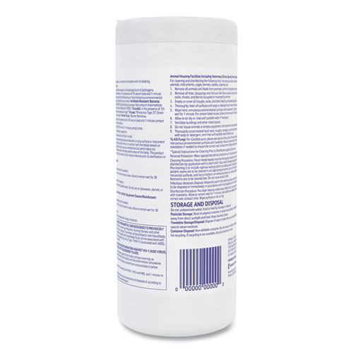 Oxivir+1+Wipes%2C+1-Ply%2C+7+x+8%2C+60%2FCanister%2C+12+Canisters%2FCarton
