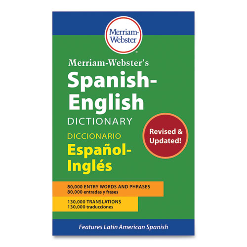 Picture of Spanish-English Dictionary, Paperback, 928 Pages