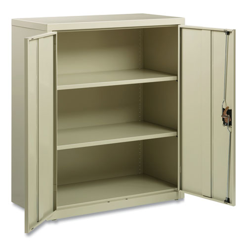 Picture of Economy Assembled Storage Cabinets, 3 Shelves, 36" x 18" x 42", Putty