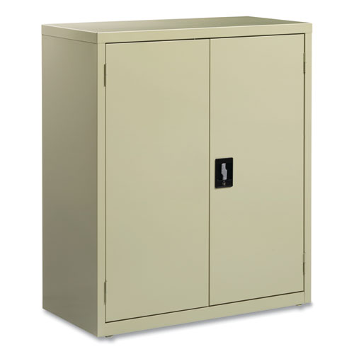 Picture of Economy Assembled Storage Cabinets, 3 Shelves, 36" x 18" x 42", Putty