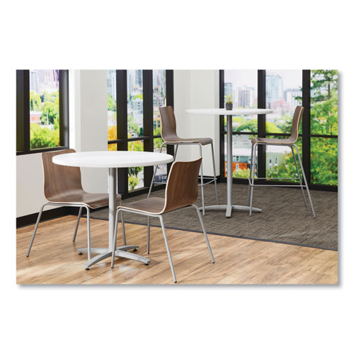 Picture of Ruck Laminate Chair, Supports Up to 300 lb, 18" Seat Height, Pinnacle Seat/Back, Silver Base