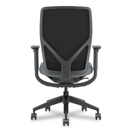 Picture of Flexion Mesh Back Task Chair, Supports Up to 300 lb, 14.81" to 19.7" Seat Height, Black/Basalt