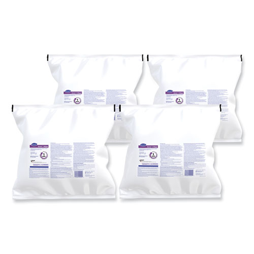 Picture of Oxivir 1 Wipes, 1-Ply, 11 x 12, Cherry Almond Scent, 160/Refill Pack, 4 Packs/Carton