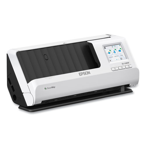 Picture of DS-C480W Wireless Color Compact Desktop Document Scanner, 660 dpi Optical Resolution, 20-Sheet Auto Document Feeder