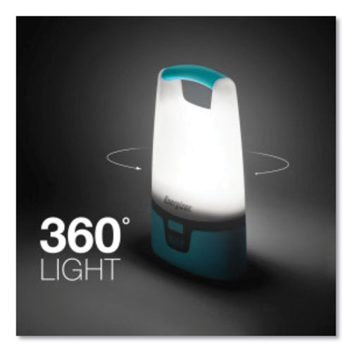 Picture of Vision Hybrid Lantern, 4 AA (Sold Separately), 1 Rechargeable Lithium Ion (Sold Separately), Teal/White