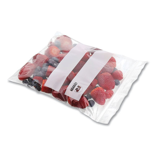 Picture of Zipper Bags, Quart, 7" x 7.99", Clear, 500/Carton