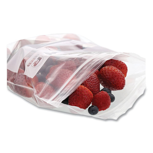 Picture of Zipper Bags, Quart, 7" x 7.99", Clear, 500/Carton