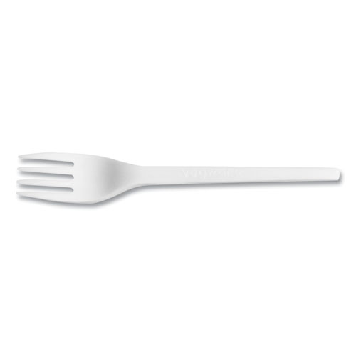 Picture of White CPLA Cutlery, Fork, 1,000/Carton